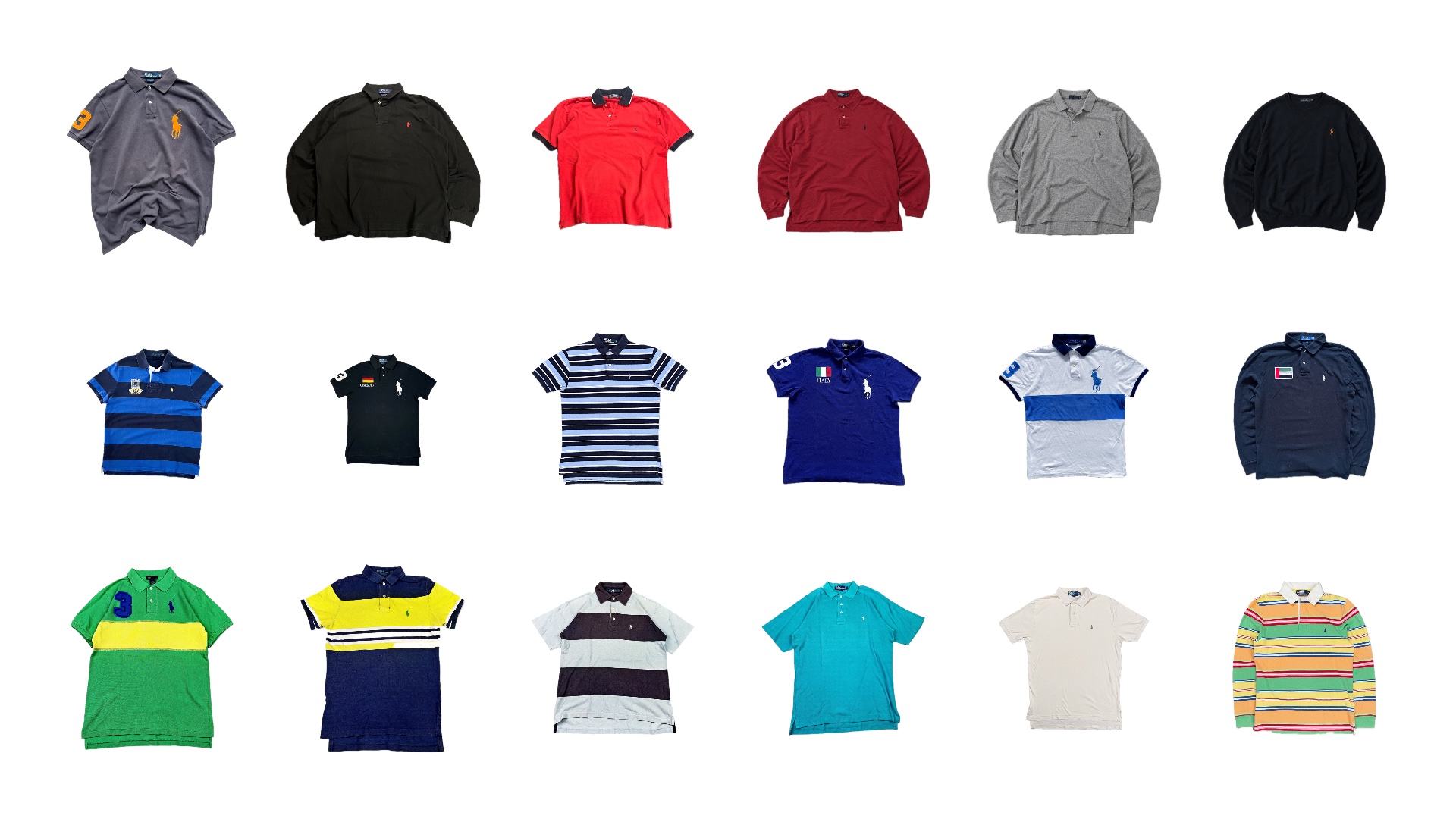 Vintage Ralph Lauren Polos: Big Pony, 90er und Y2K Second Hand